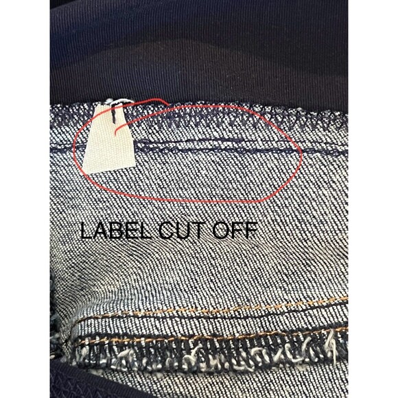 PinkBlush Special A LA Maternity Shorts Blue Denim Ripped Distressed Jeans Small - Picture 10 of 11